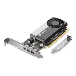 NVIDIA T400 - Carte graphique - T400 - 4 Go GDDR6 - PCIe 3.0 x16 - 3 x Mini DisplayPort - pour ThinkStat... (4X61J52234)_1